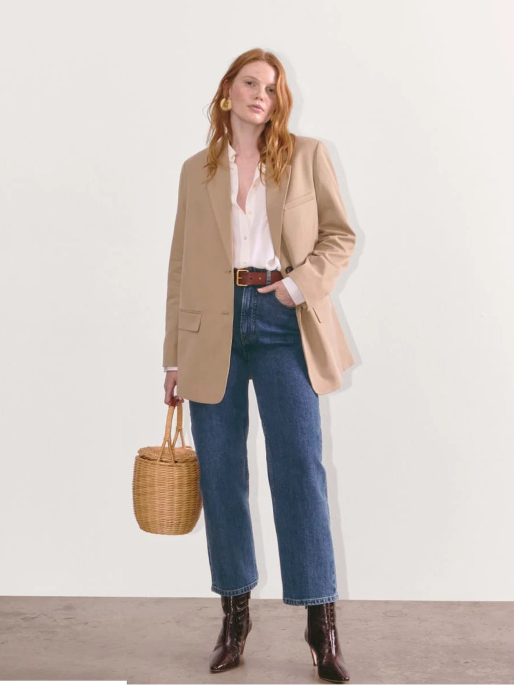 Everlane Curvy Way-High Hourglass Jean